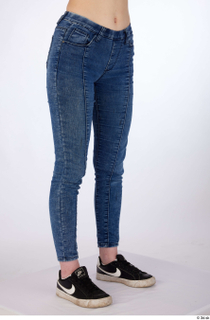 Rada black sneakers blue jeans casual dressed leg lower body…
